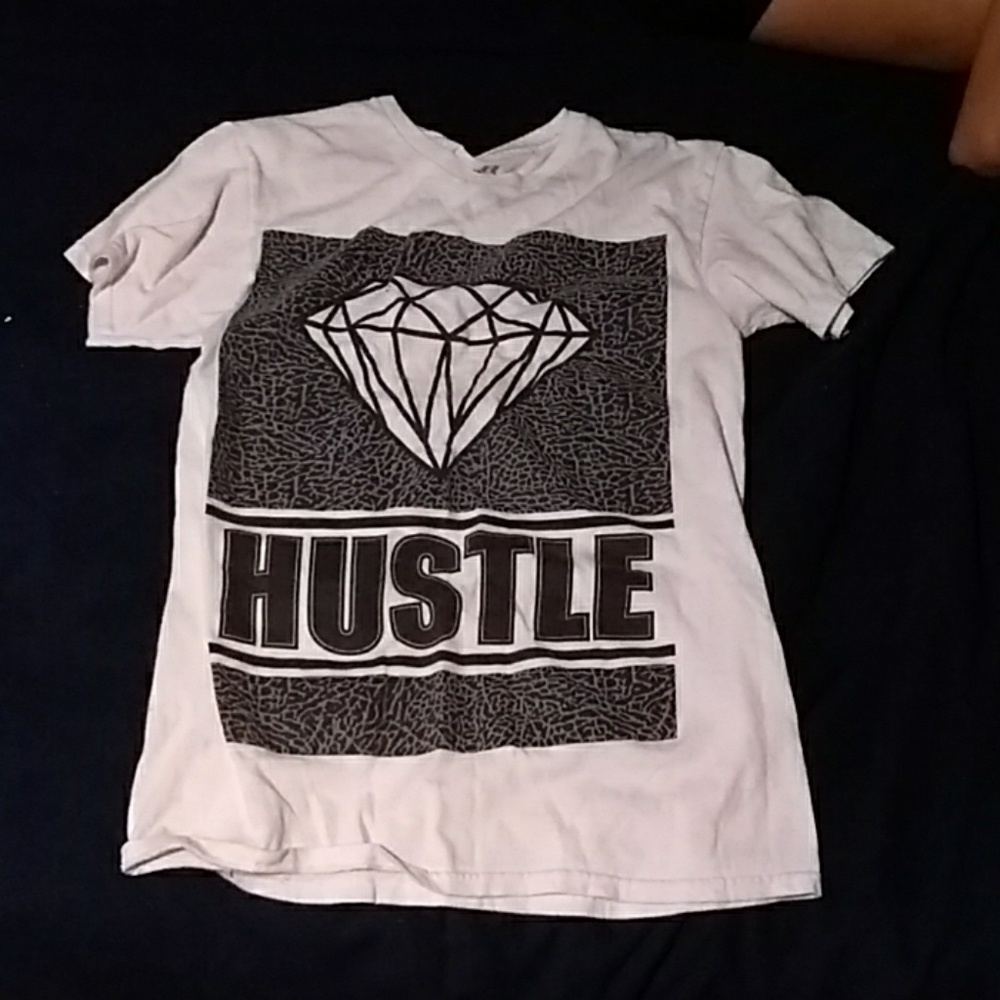 2/$10 Diamond hustle shirt
